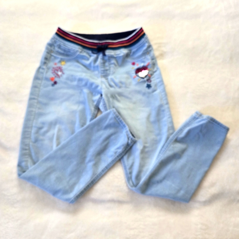 Wonder Nation Big Girl's Jeggings Size L